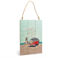 Holzschild T1 Motiv Strand